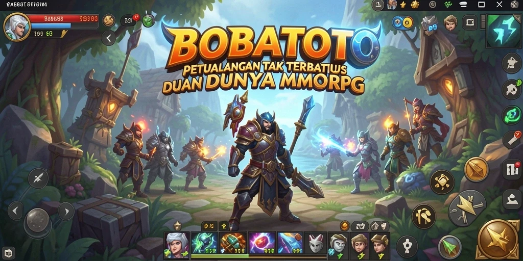 Gameplay seru dalam BOBATOTO, dunia MMORPG yang menakjubkan.