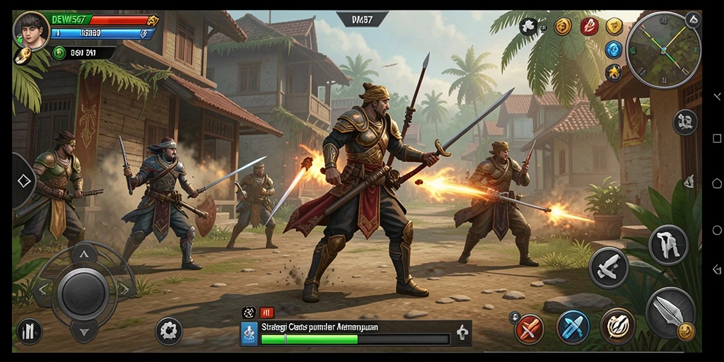 Tampilan menakjubkan dari gameplay mendebarkan DEWI567.