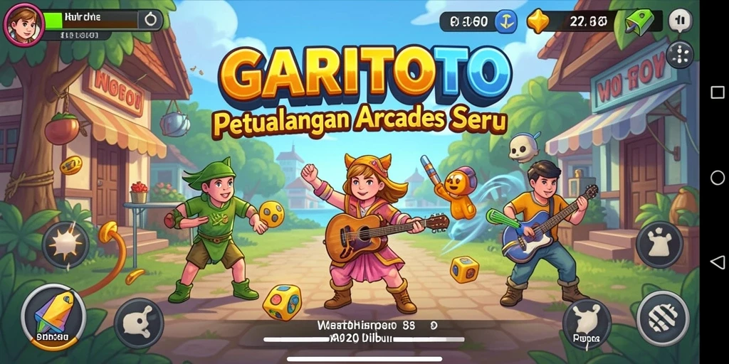 Tampilan gameplay seru GARITOTO yang memukau.