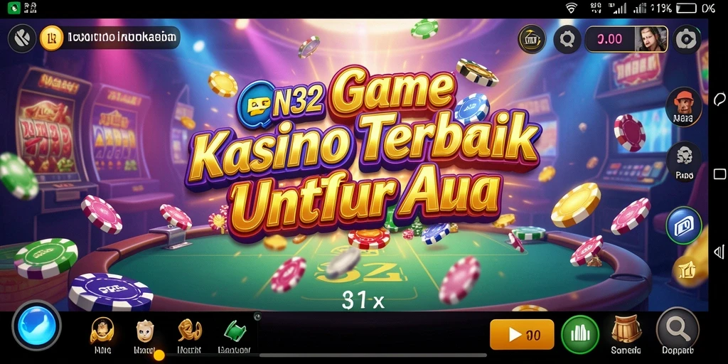 Tampilan gameplay N32 yang mengasyikkan dan penuh aksi dari permainan Kasino.
