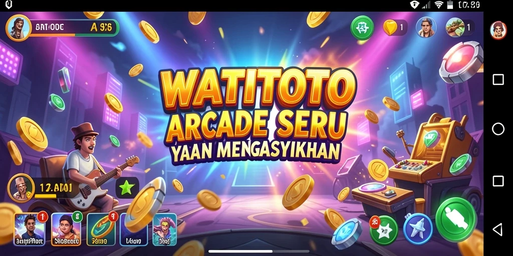 Screenshot gameplay WATITOTO yang menampilkan suasana menegangkan.