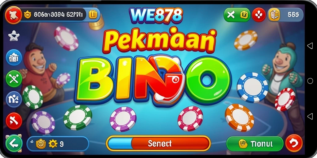 Tampilan gameplay Bingo yang seru dan menarik di WE878.